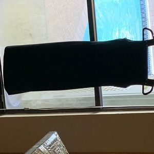 Black Audrey Hepburn dress by Isaac Mizrahi for Target.